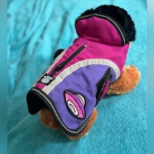 Space Jacket Rhinestone Detail - Rainproof, windproof, breathable!